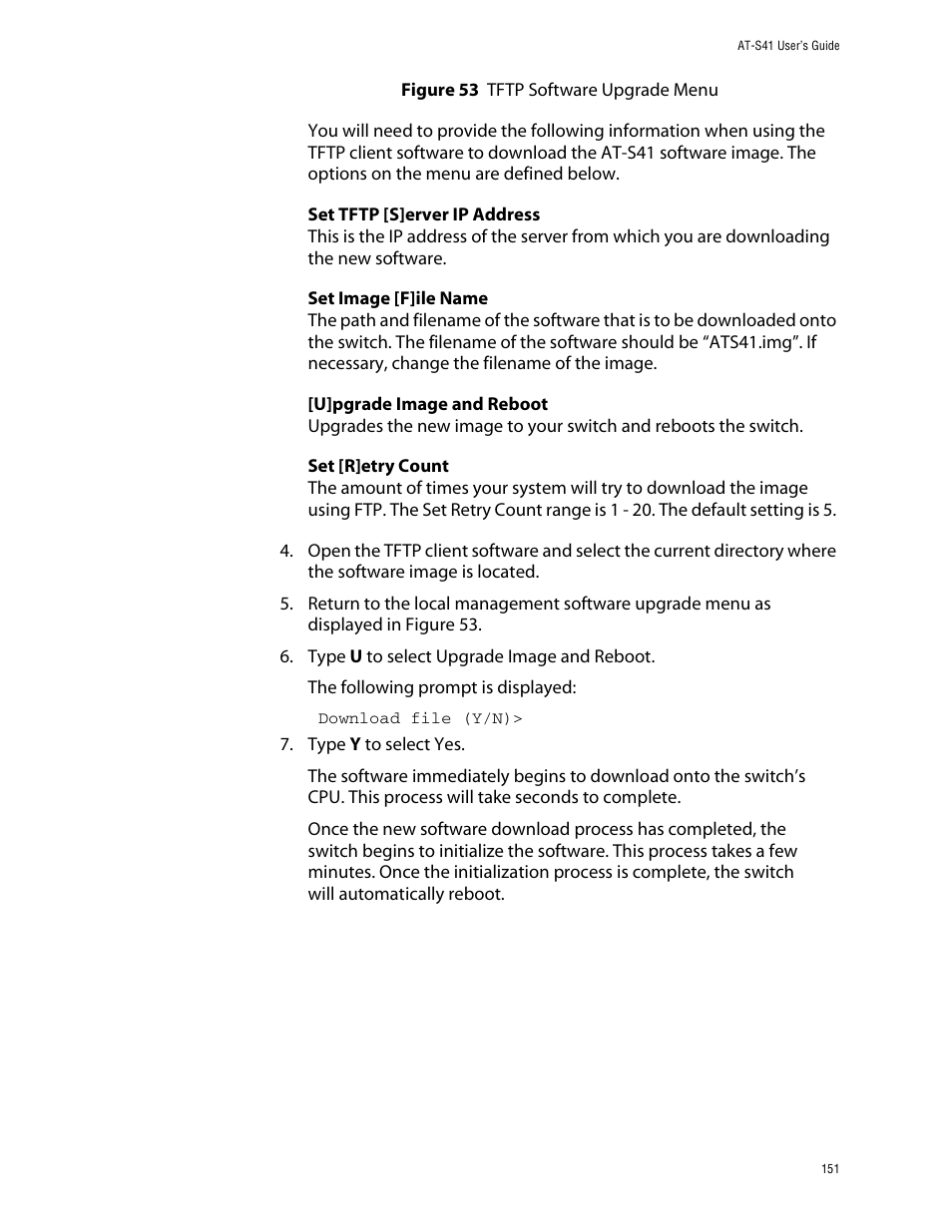 Allied Telesis AT-S41 User Manual | Page 151 / 233
