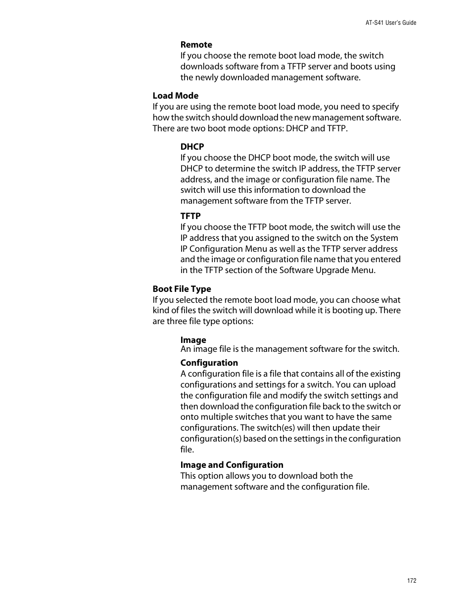 Allied Telesis AT-S41 User Manual | Page 172 / 233