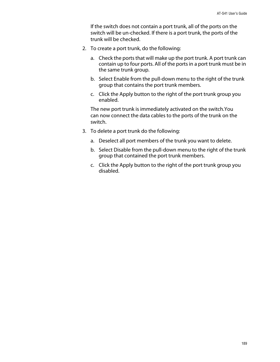 Allied Telesis AT-S41 User Manual | Page 189 / 233