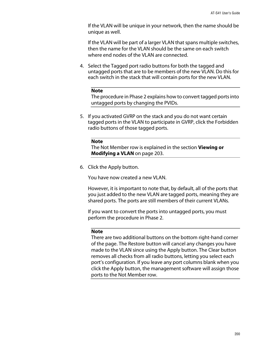 Allied Telesis AT-S41 User Manual | Page 200 / 233
