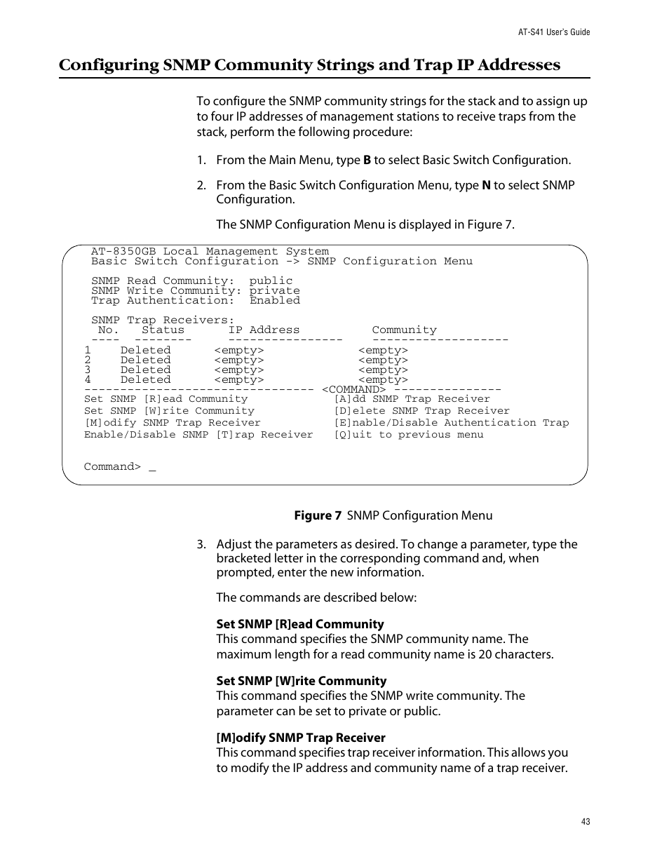 Allied Telesis AT-S41 User Manual | Page 43 / 233