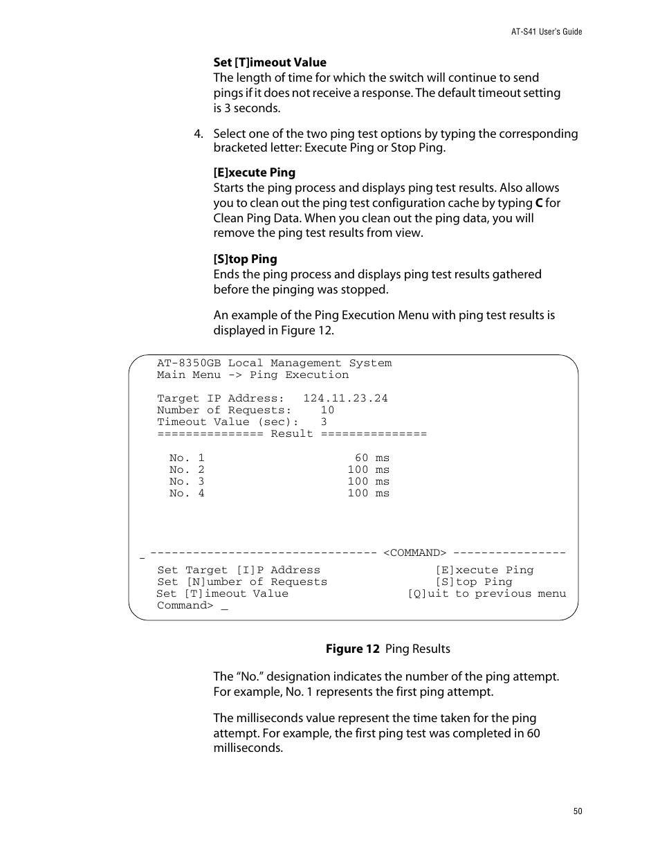 Allied Telesis AT-S41 User Manual | Page 50 / 233