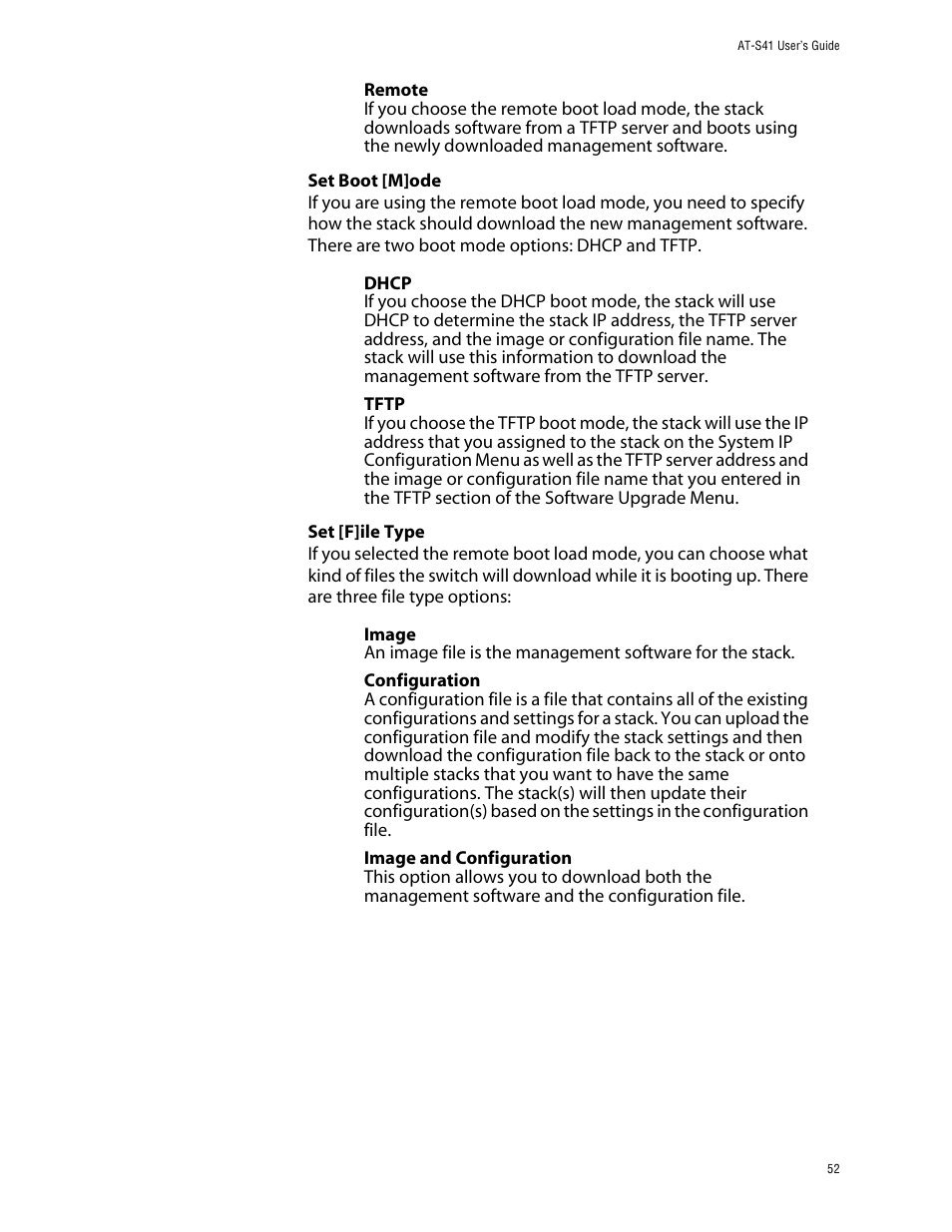 Allied Telesis AT-S41 User Manual | Page 52 / 233