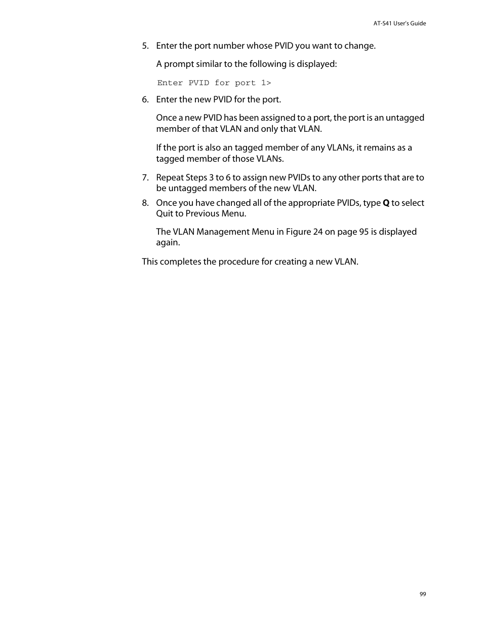 Allied Telesis AT-S41 User Manual | Page 99 / 233