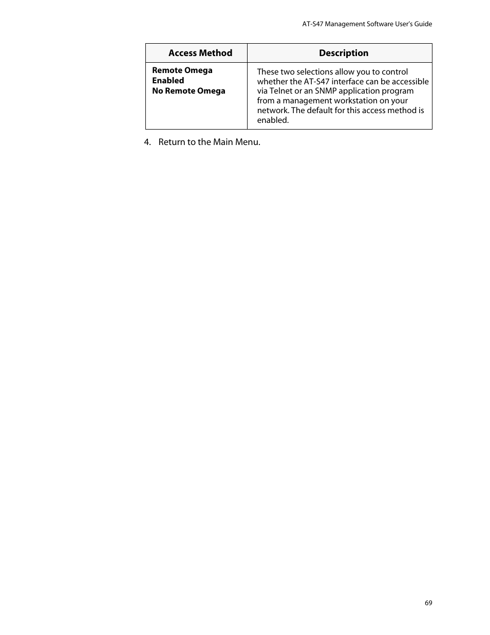 Allied Telesis AT-S47 User Manual | Page 69 / 154