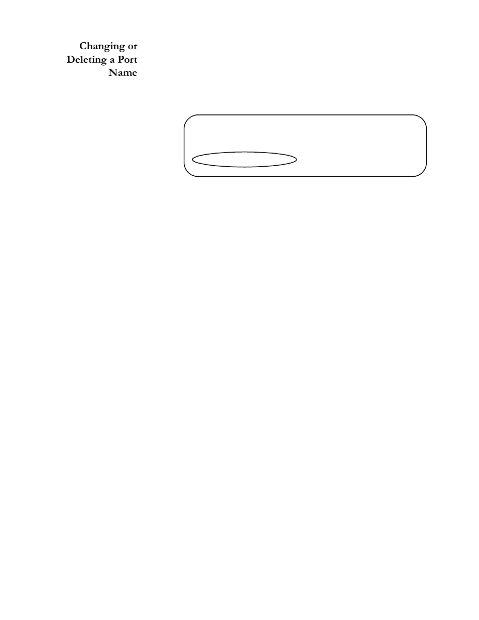 Changing or deleting a port name, Changing or deleting a port name -13 | Allied Telesis AT-S20 User Manual | Page 43 / 124