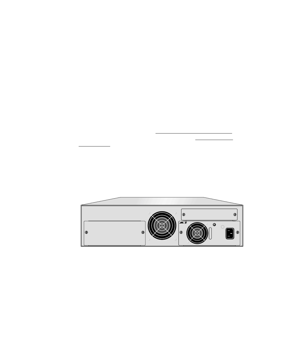Head2 - power supply, Power supply, Ac power supply | Allied Telesis AT-PBC18 User Manual | Page 22 / 120