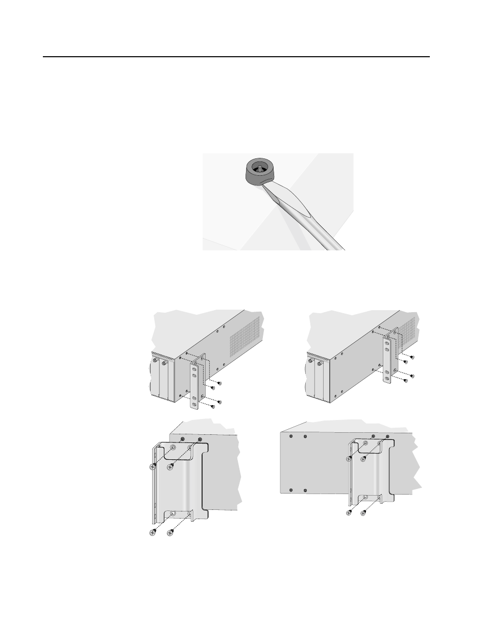Head1 - installing the chassis in a rack, Installing the chassis in a rack | Allied Telesis AT-PBC18 User Manual | Page 29 / 120