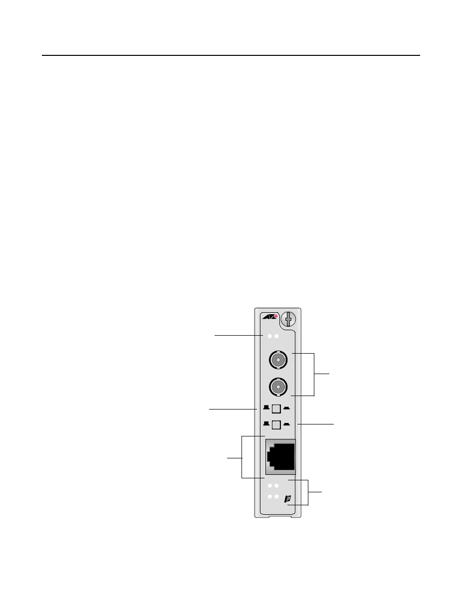 Head1 - at-pb10 series modules, At-pb10 series modules | Allied Telesis AT-PBC18 User Manual | Page 51 / 120