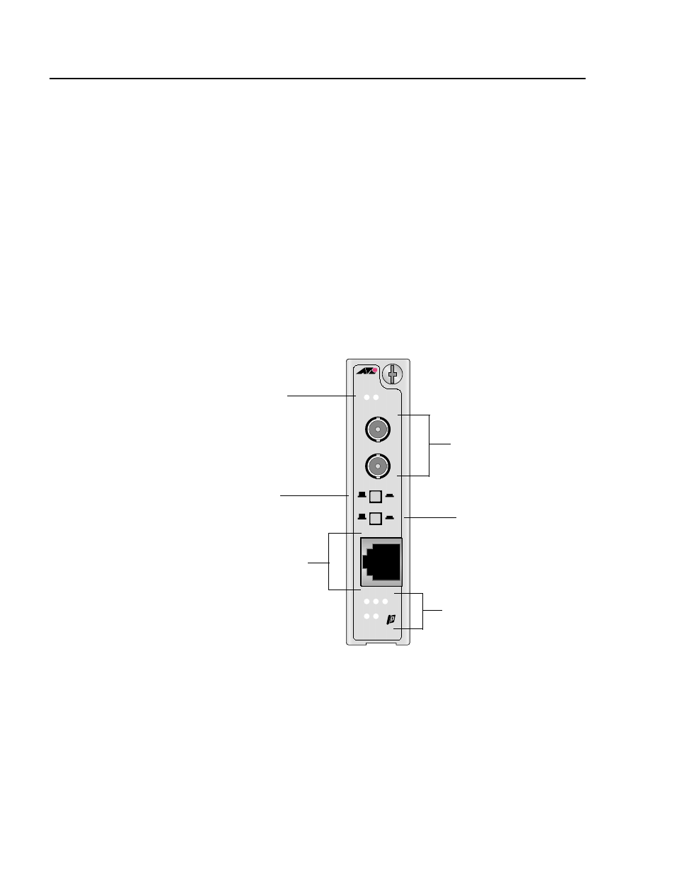 Head1 - at-pb100 series modules, At-pb100 series modules | Allied Telesis AT-PBC18 User Manual | Page 56 / 120