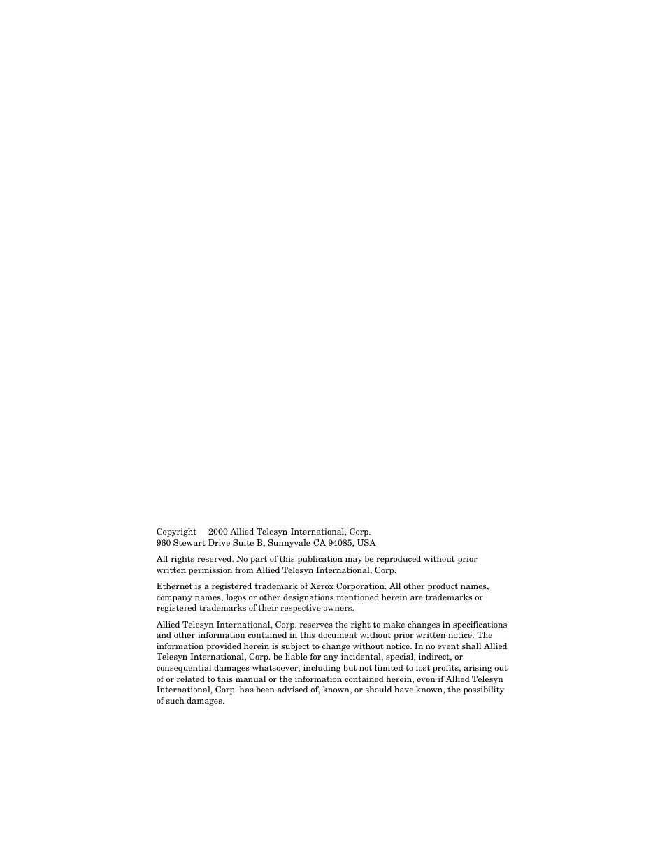 Allied Telesis AT-MC303 User Manual | Page 2 / 46