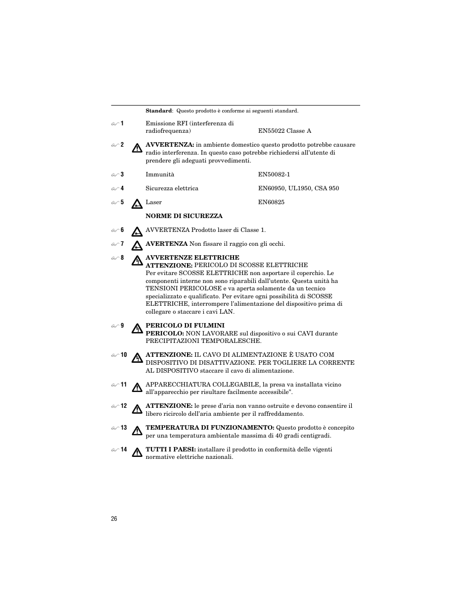 Allied Telesis AT-MC1001SC/GS4 User Manual | Page 36 / 44