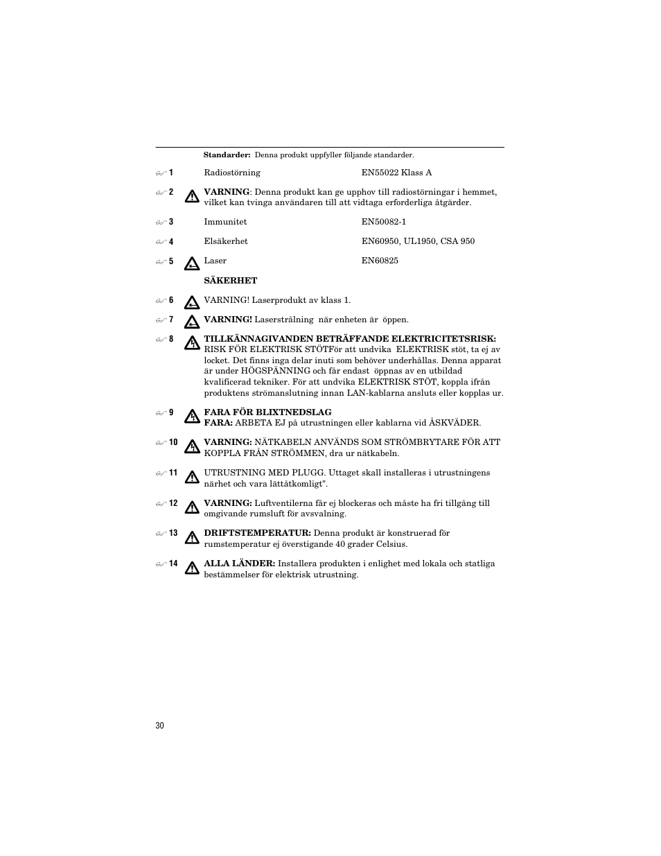 Allied Telesis AT-MC1001SC/GS4 User Manual | Page 40 / 44