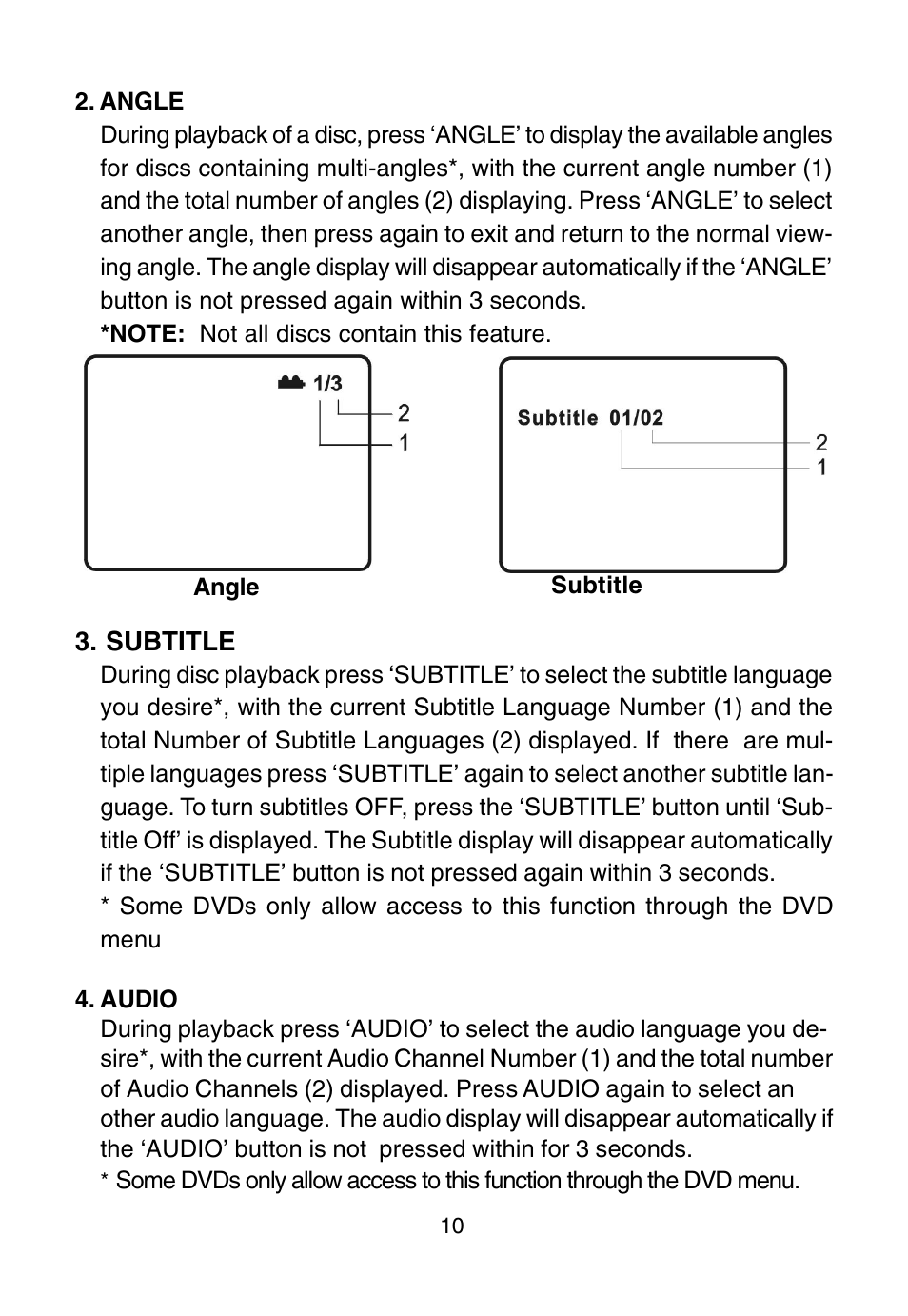 Audiovox D1915 User Manual | Page 10 / 33