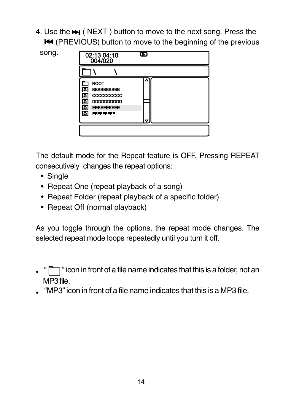 Audiovox D1915 User Manual | Page 14 / 33