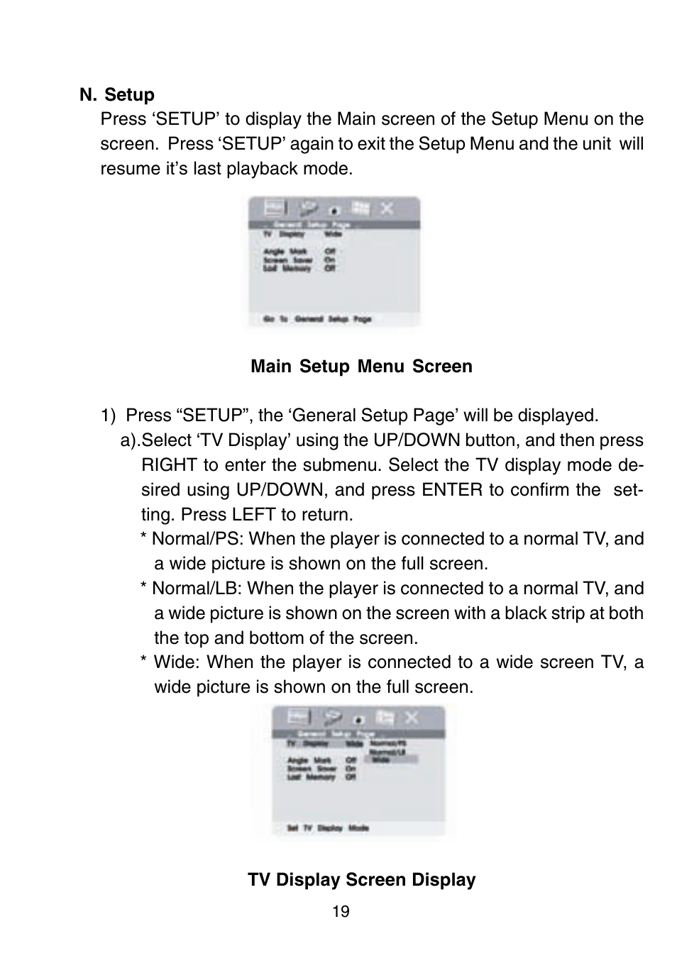 Audiovox D1915 User Manual | Page 19 / 33