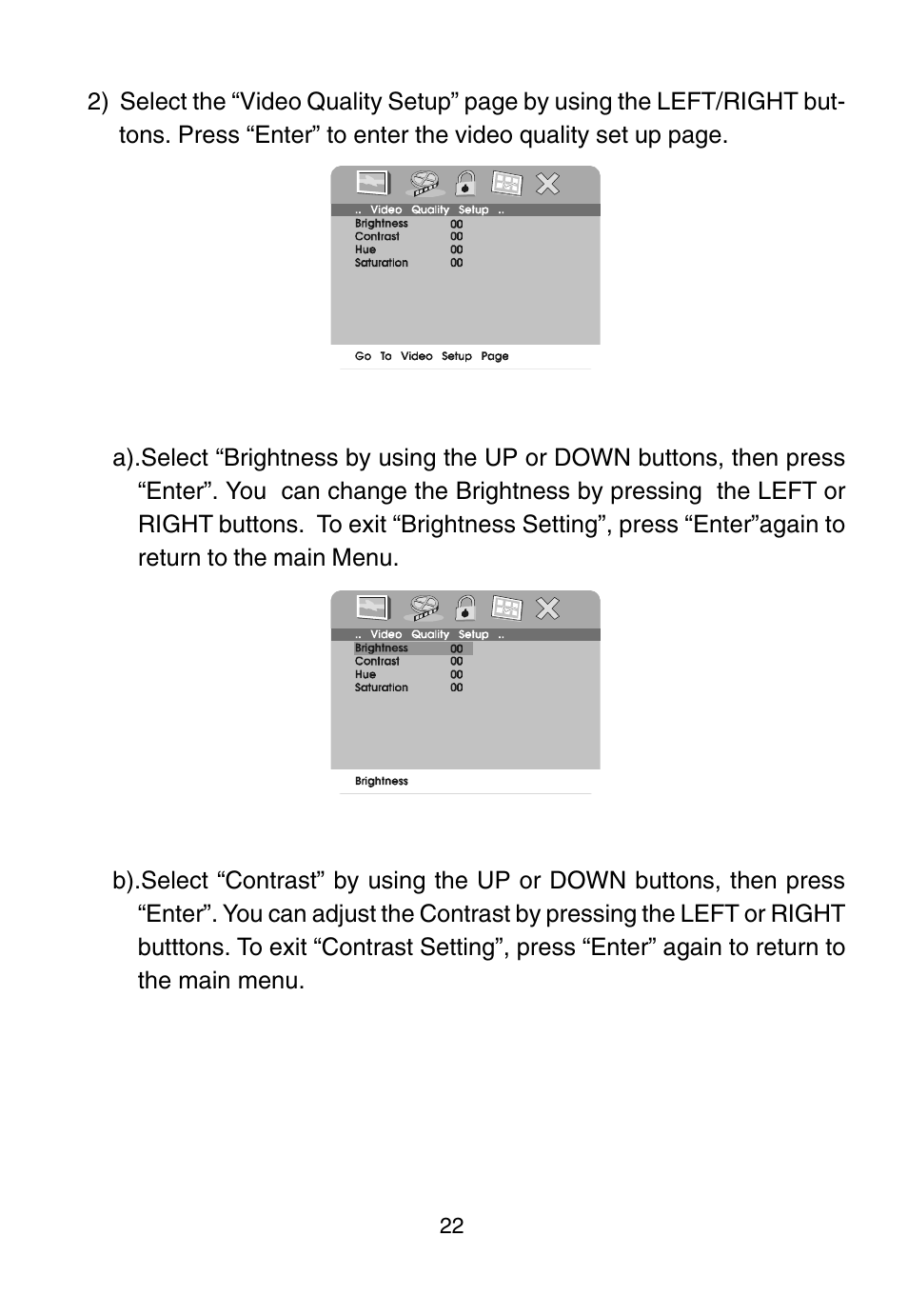 Audiovox D1915 User Manual | Page 22 / 33