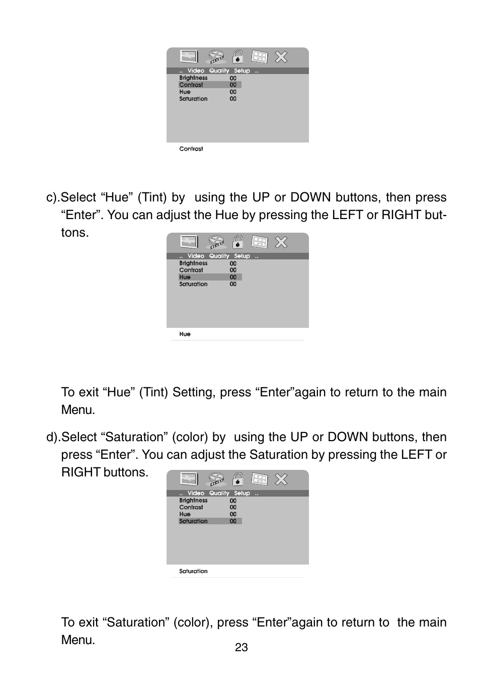 Audiovox D1915 User Manual | Page 23 / 33
