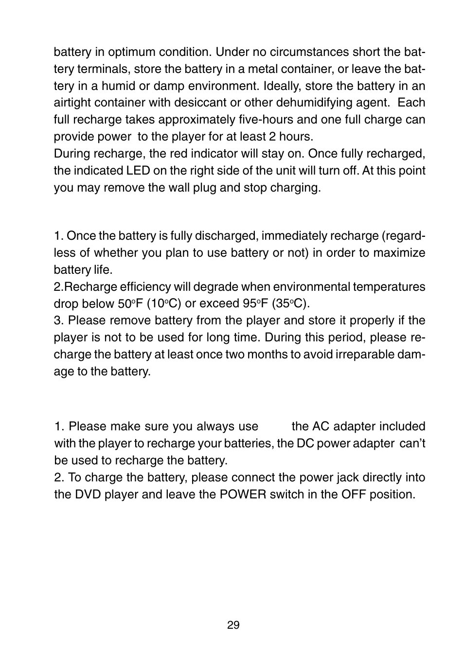 Audiovox D1915 User Manual | Page 29 / 33