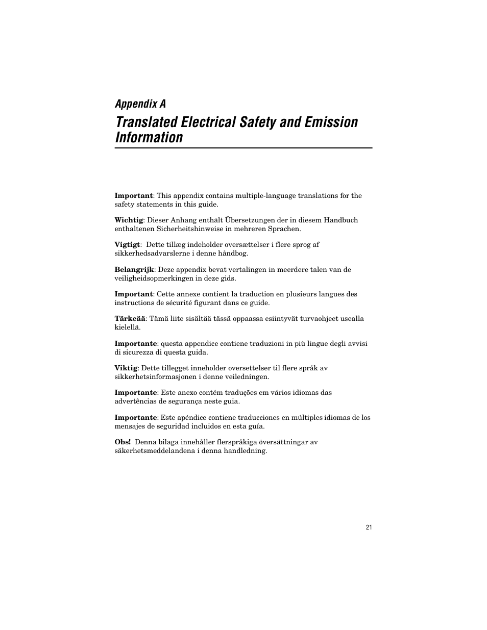 Appendix a | Allied Telesis AT-MC103ST/FS3, FS4 User Manual | Page 31 / 48