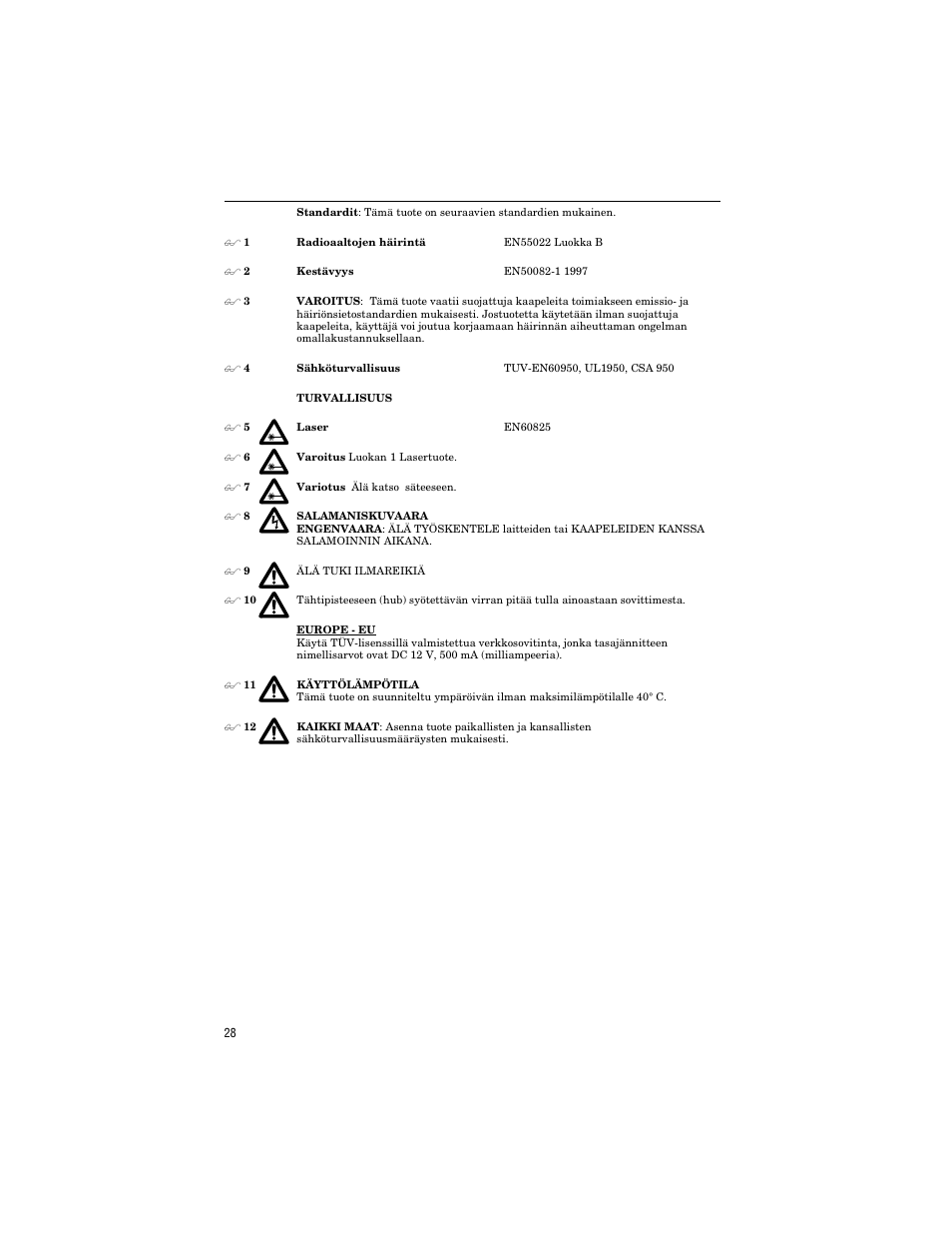 Allied Telesis AT-MC103ST/FS3, FS4 User Manual | Page 38 / 48