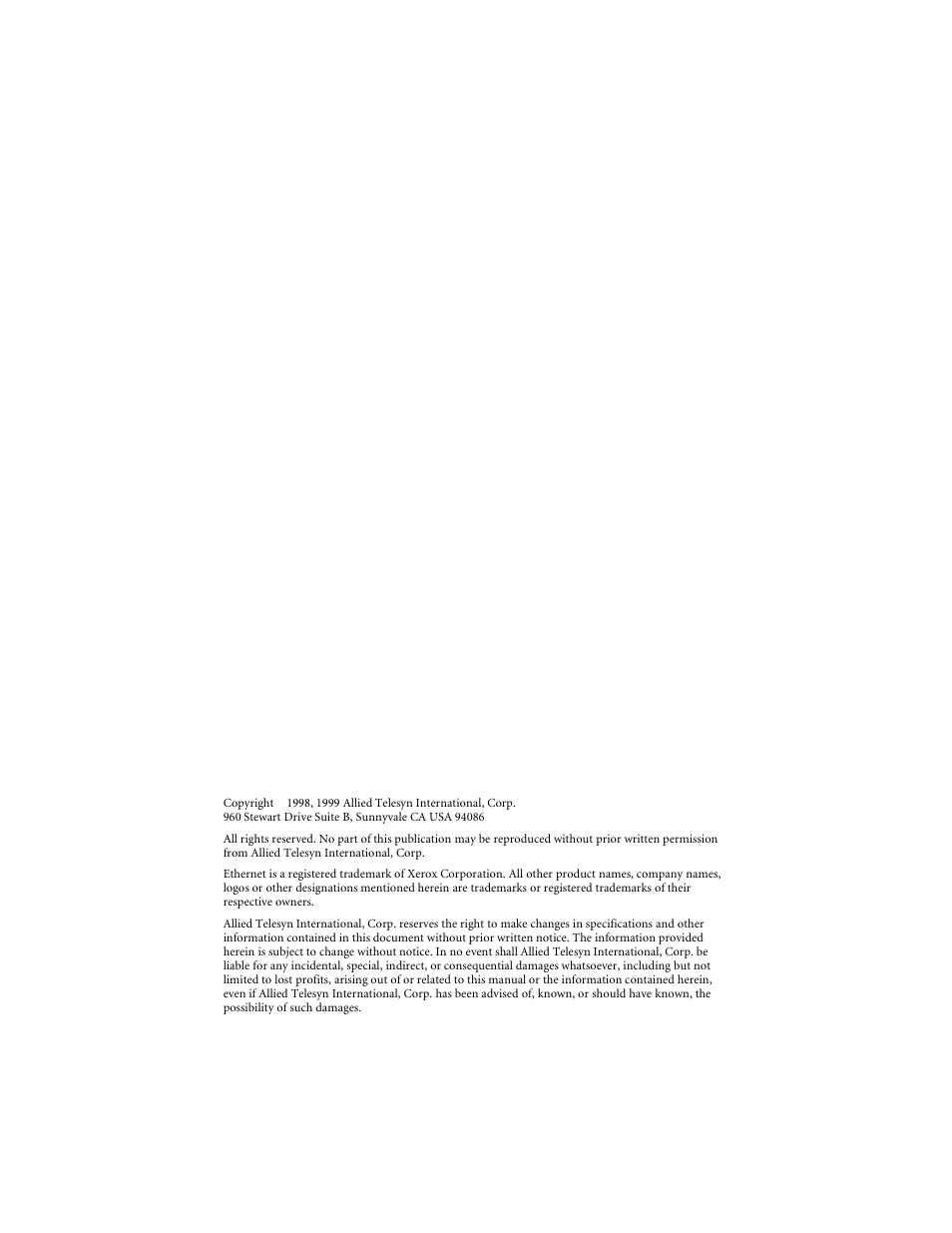 Allied Telesis AT-MC103LH User Manual | Page 2 / 28