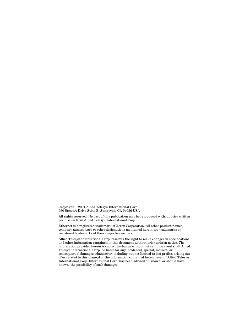Allied Telesis AT-MC16 User Manual | Page 2 / 50