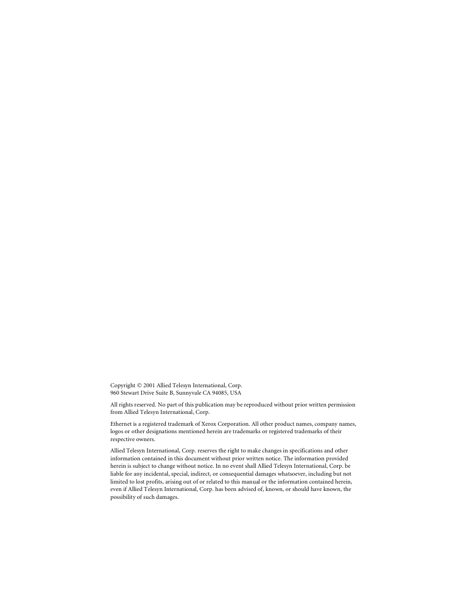 Allied Telesis AT-FS709FC User Manual | Page 2 / 46