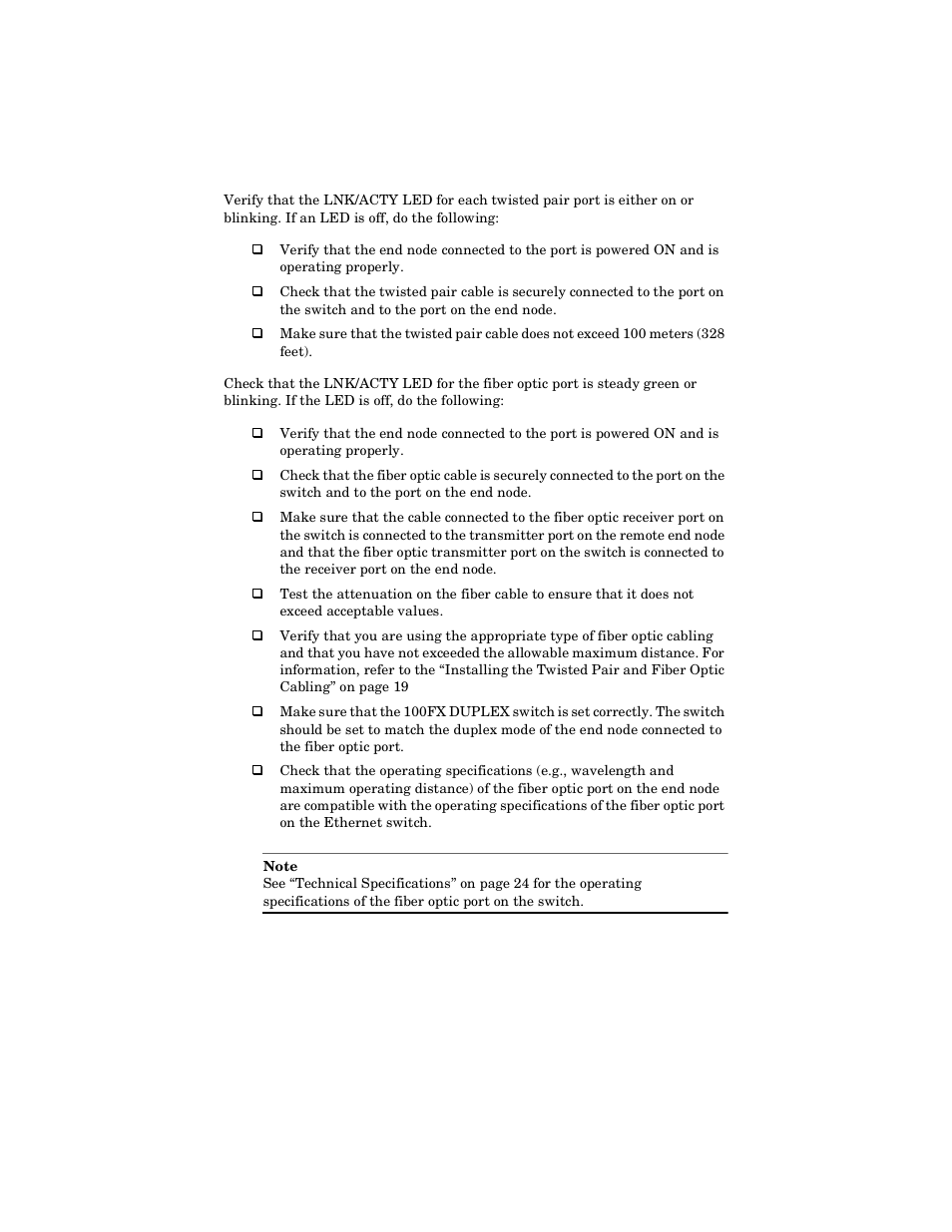 Allied Telesis AT-FS706E FC User Manual | Page 33 / 50
