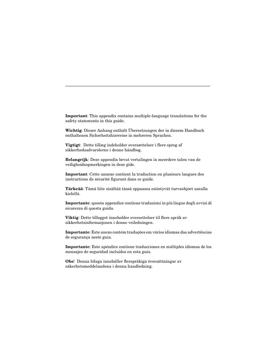 Appendix a, Translated electrical safety emission information | Allied Telesis AT-FS706E FC User Manual | Page 37 / 50