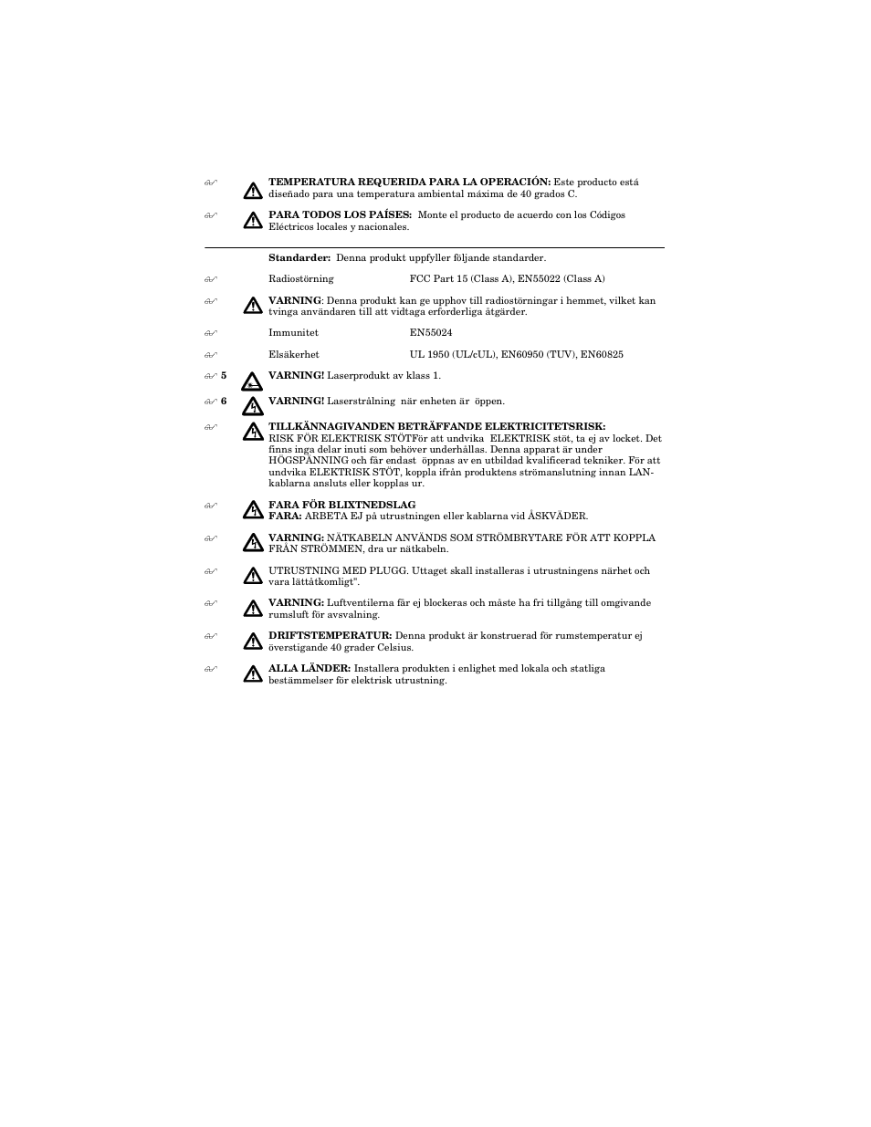 Allied Telesis AT-FS706E FC User Manual | Page 45 / 50