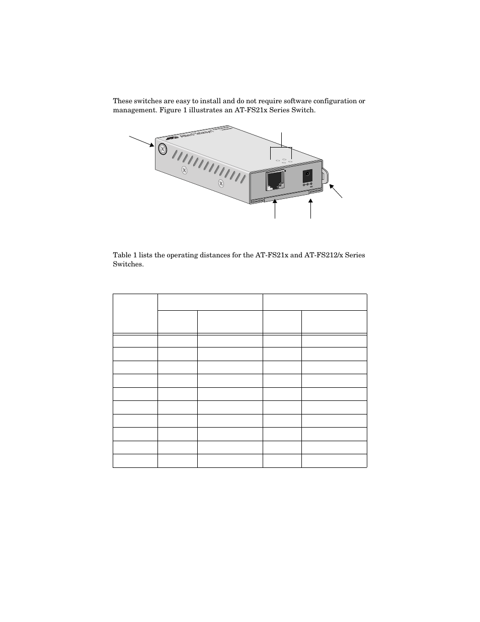 Allied Telesis AT-FS217 User Manual | Page 12 / 44
