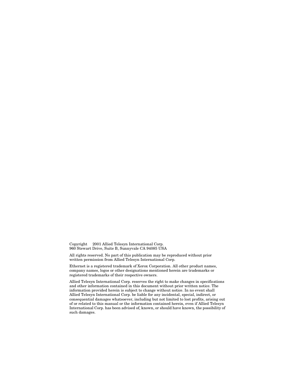 Allied Telesis AT-FS217 User Manual | Page 2 / 44