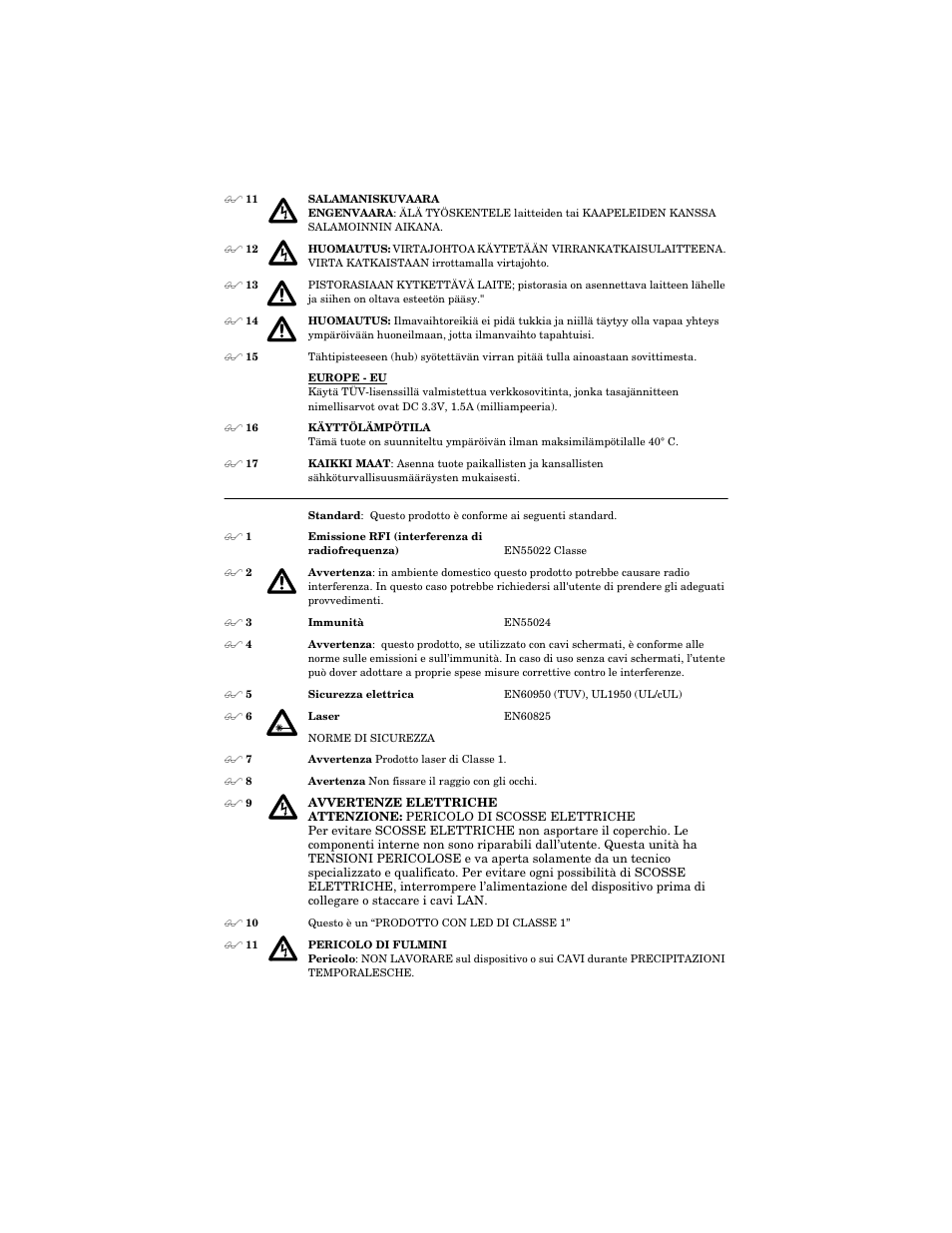 Allied Telesis AT-FS217 User Manual | Page 38 / 44