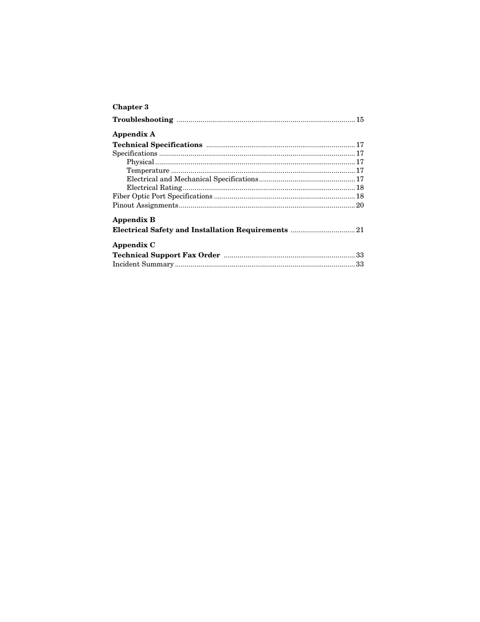 Allied Telesis AT-FS217 User Manual | Page 6 / 44