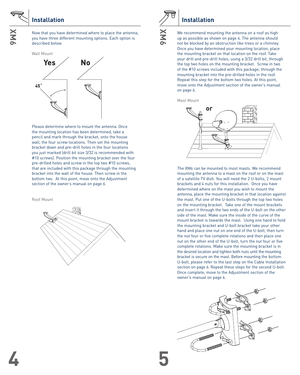 Audiovox XM6 User Manual | Page 3 / 4