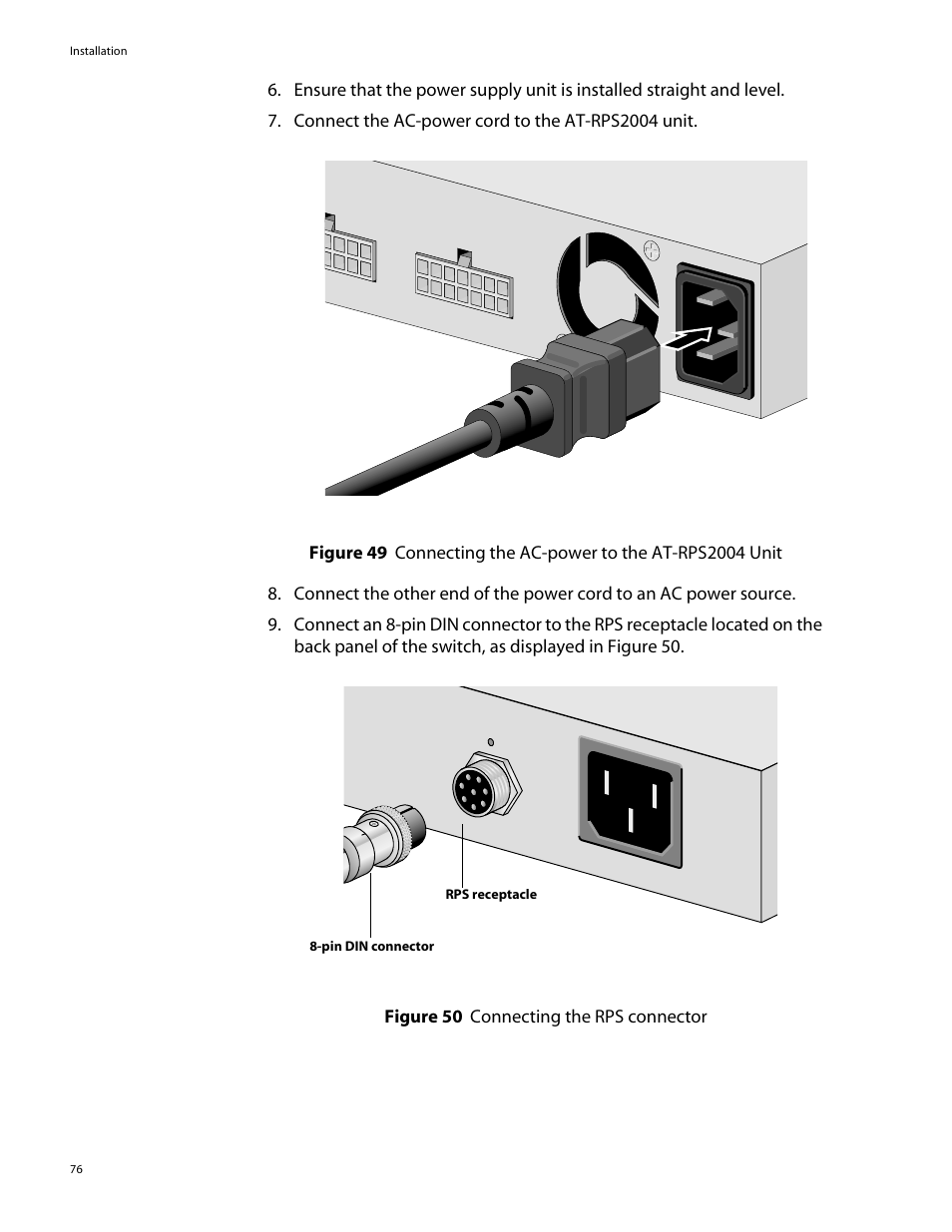 Allied Telesis AT-8350GB User Manual | Page 76 / 104