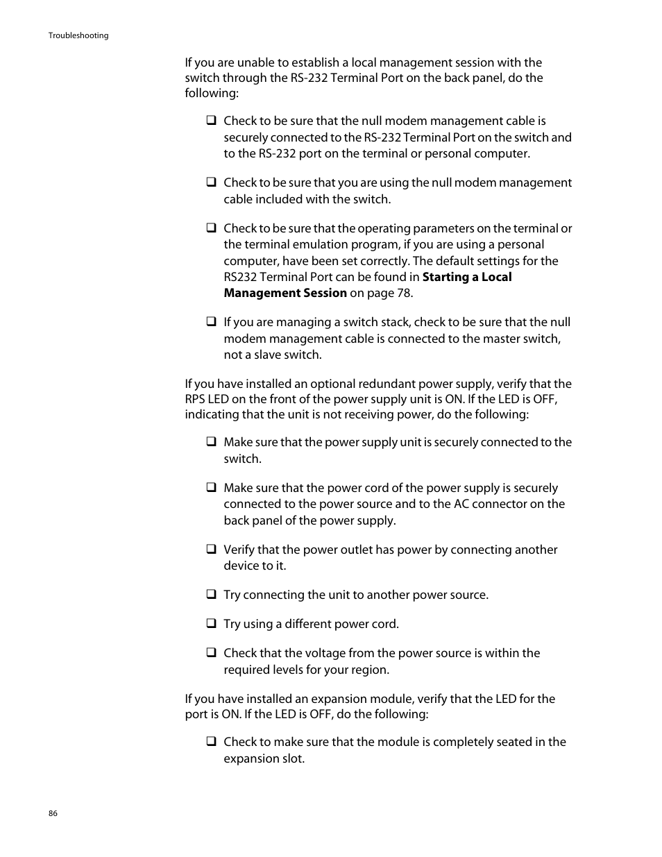 Allied Telesis AT-8350GB User Manual | Page 86 / 104