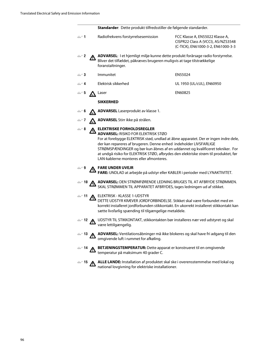 Allied Telesis AT-8350GB User Manual | Page 96 / 104