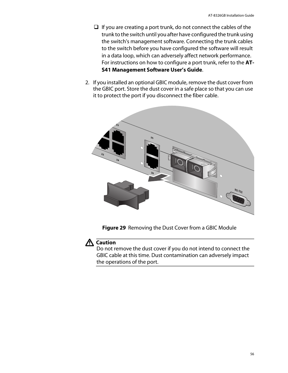 Allied Telesis AT-8326GB User Manual | Page 56 / 82