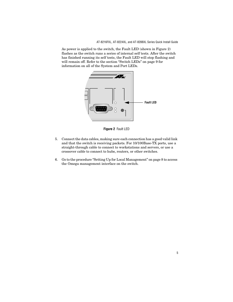 Allied Telesis AT-8288XL/SC User Manual | Page 15 / 38