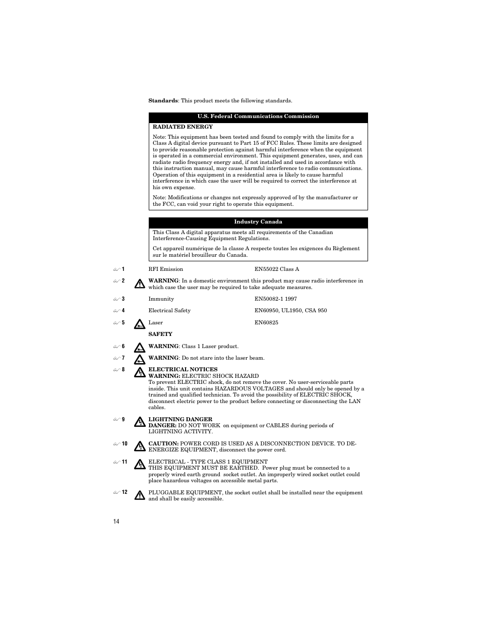 Allied Telesis AT-8288XL/SC User Manual | Page 24 / 38