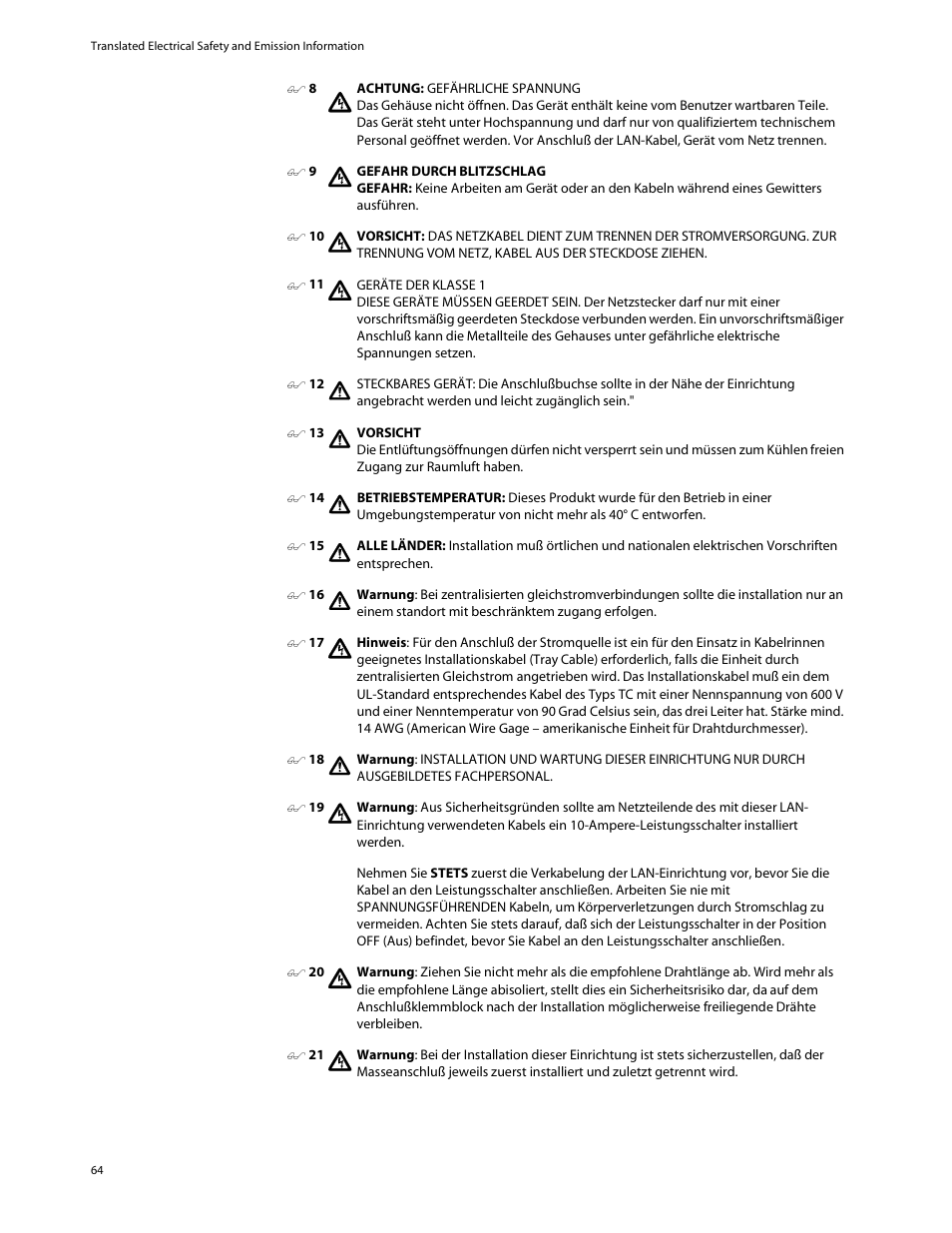 Allied Telesis AT-8288XL/SC User Manual | Page 64 / 80