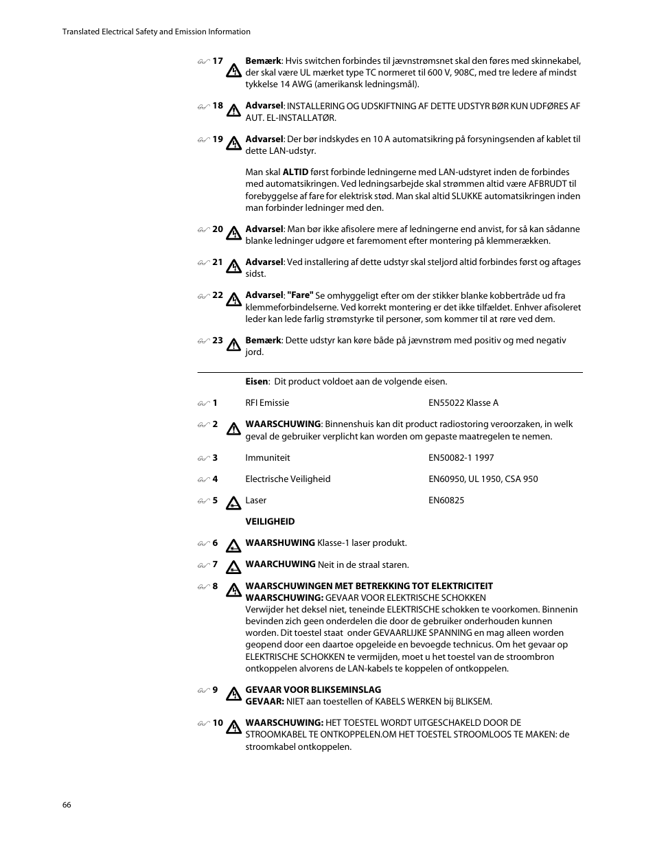 Allied Telesis AT-8288XL/SC User Manual | Page 66 / 80