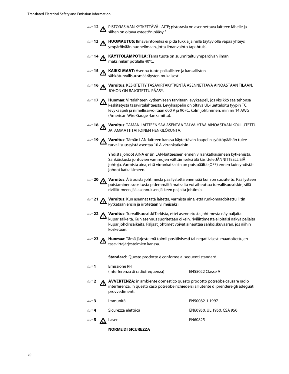 Allied Telesis AT-8288XL/SC User Manual | Page 70 / 80