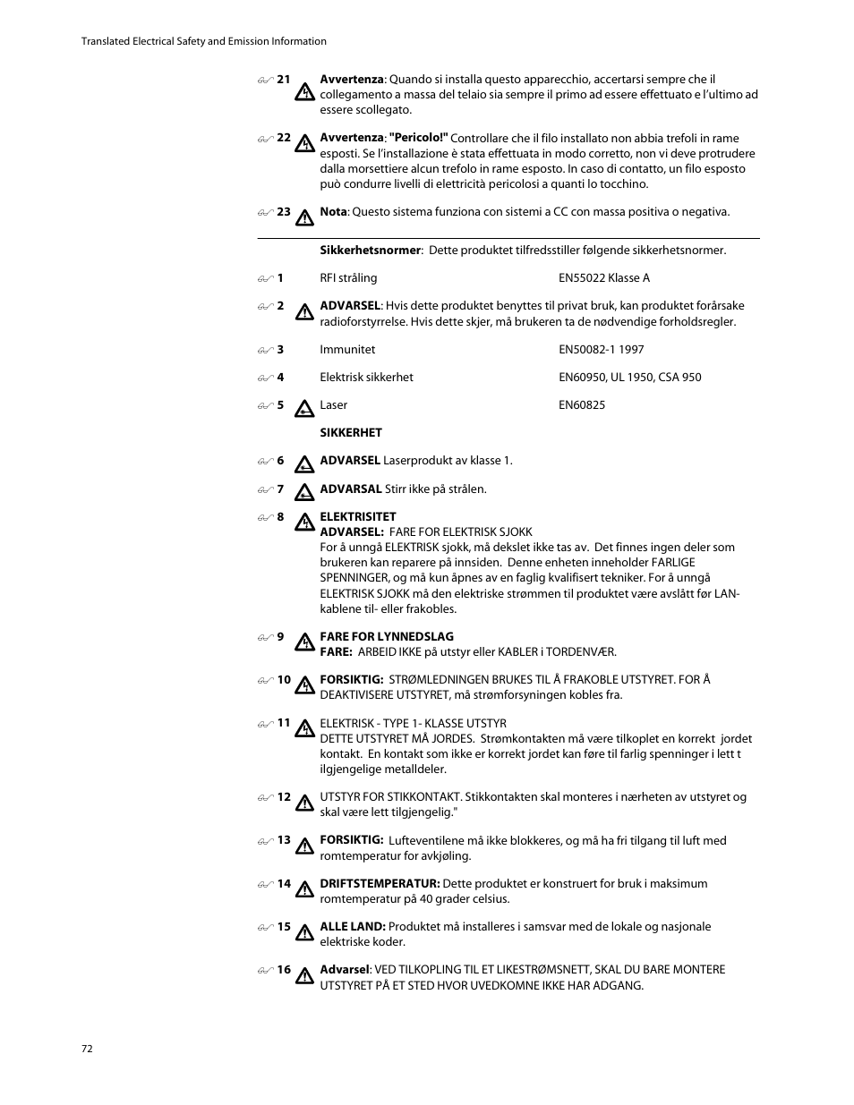 Allied Telesis AT-8288XL/SC User Manual | Page 72 / 80