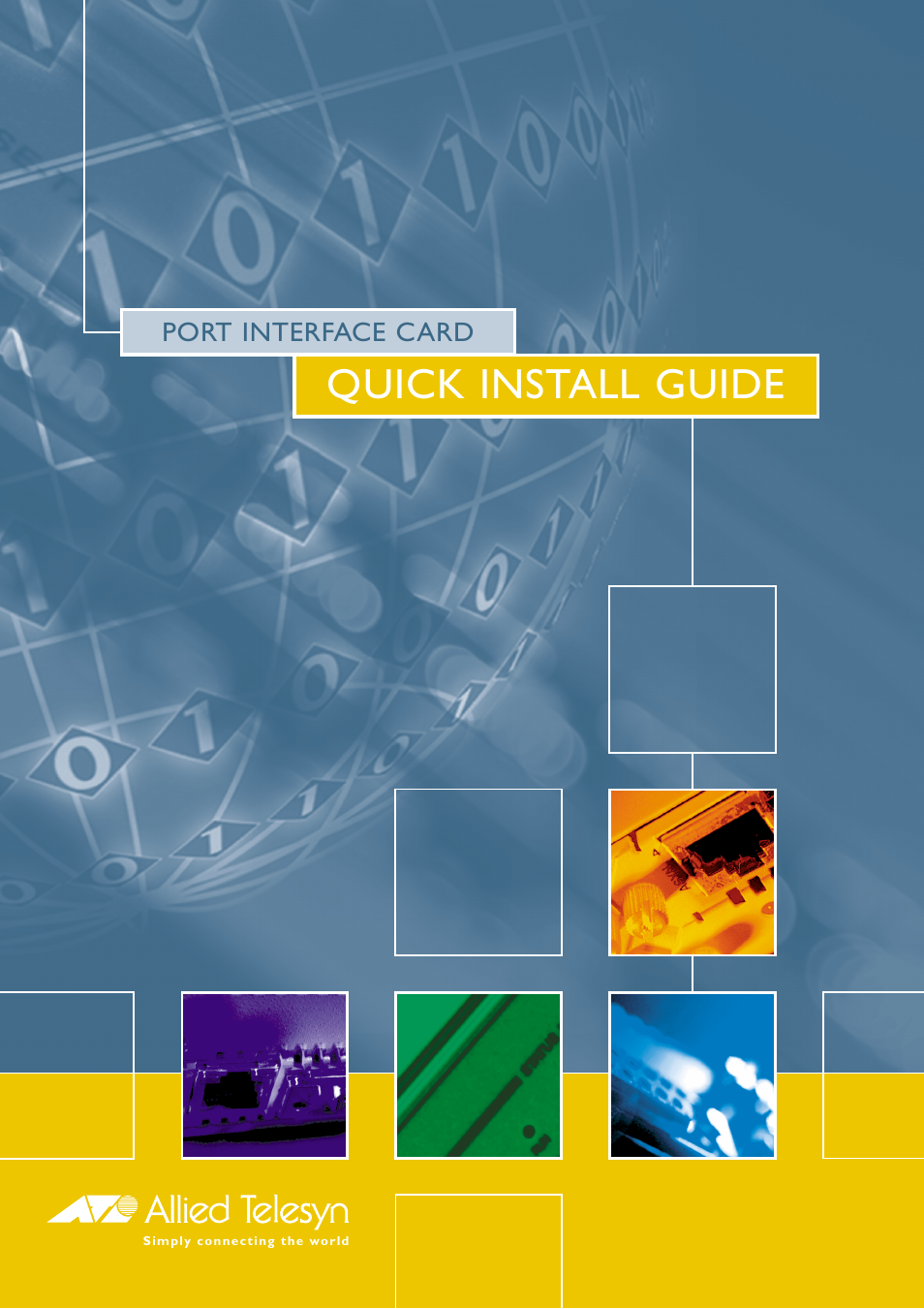 Allied Telesis Port Interface Card User Manual | 6 pages