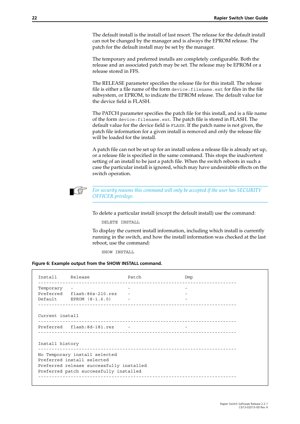 Allied Telesis Rapier Switch User Manual | Page 22 / 66