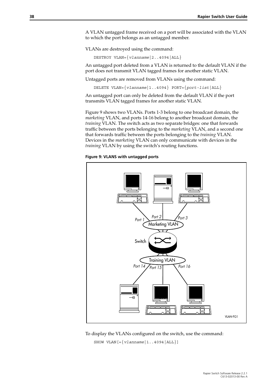 Allied Telesis Rapier Switch User Manual | Page 38 / 66