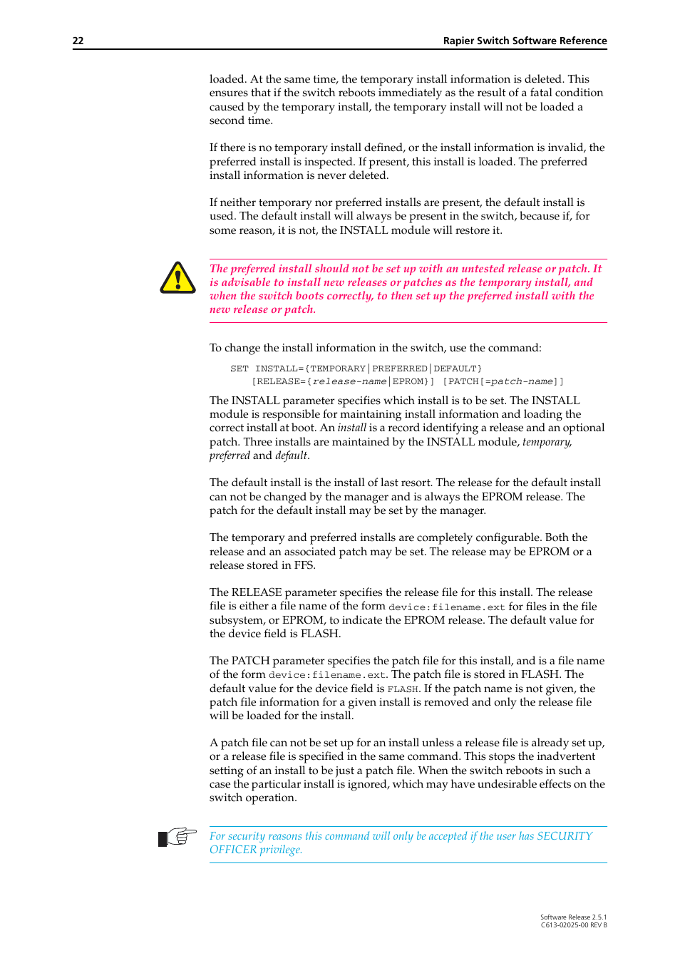 Allied Telesis Rapier Switch User Manual | Page 22 / 74